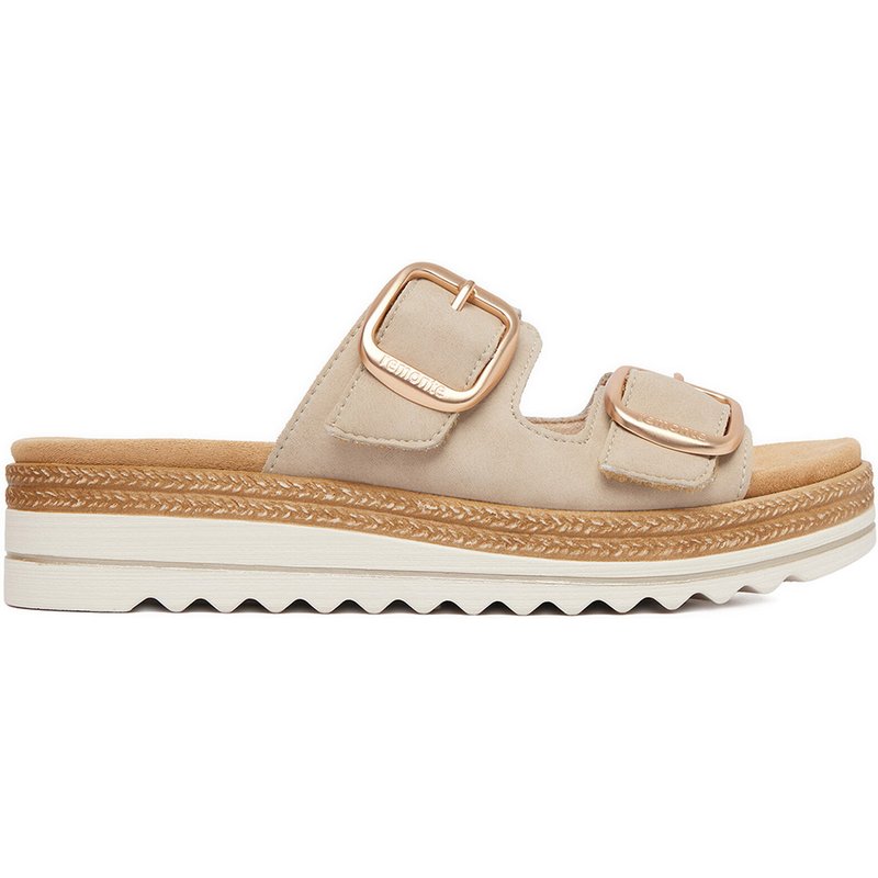 Pantoletten Remonte CEO-D0Q66-62 Hellbeige