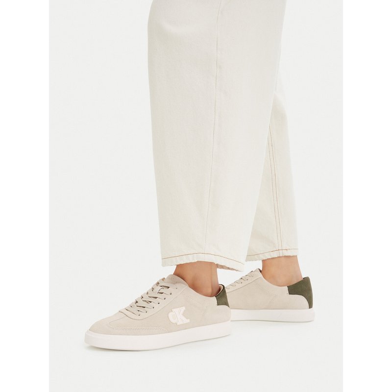 Sneakers Calvin Klein Low Pro Cups Wt Suede Mg HW0HW03144 Beige