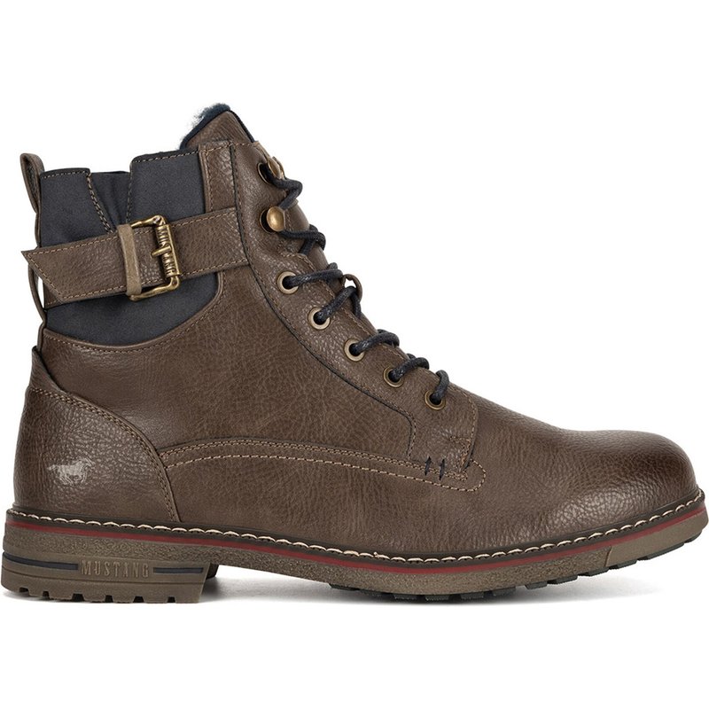 Schnürschuhe Mustang 4201-501-306 Braun