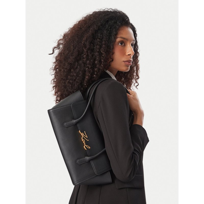 Handtasche KARL LAGERFELD B4W30012 Schwarz