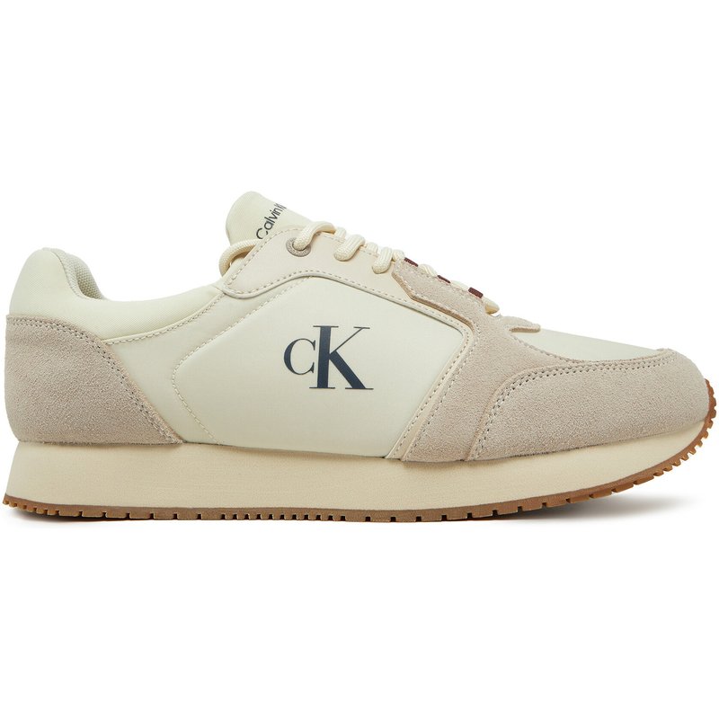 Sneakers Calvin Klein Jeans Retro Sock Runner Mg YM0YM01152 Beige