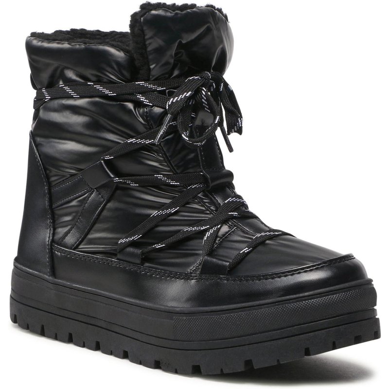 Schnürschuhe Jenny Fairy NS10103 Schwarz