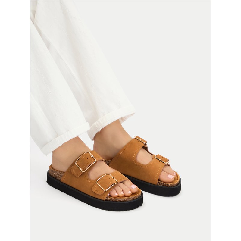 Pantoletten DeeZee CEO-LB-P2181 Braun