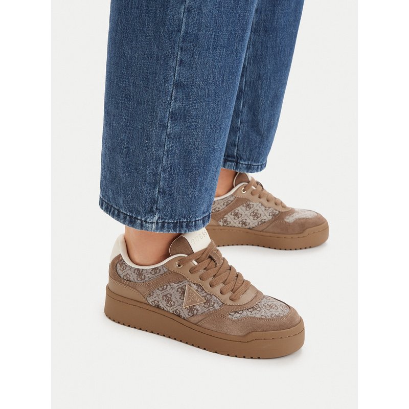 Sneakers Guess FLTM16 FAL12 Hellbraun