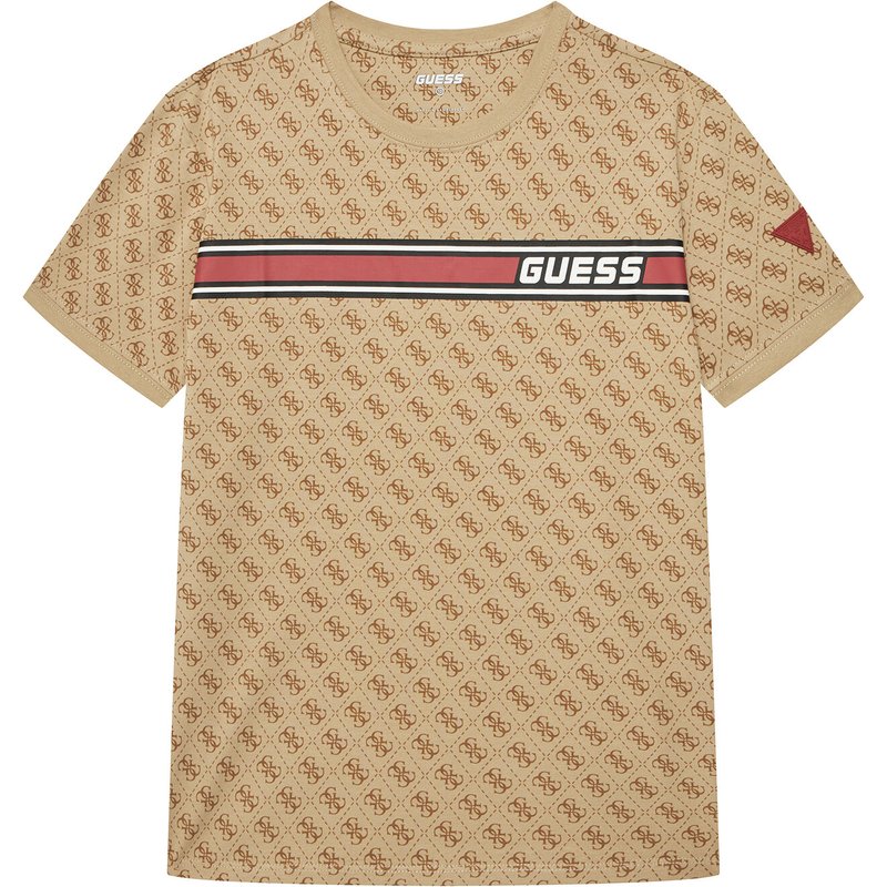 Guess T-Shirt L4YI47 J1314 Beige Regular Fit