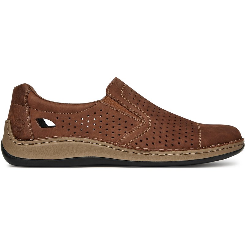 Halbschuhe Rieker 05286-24 Braun