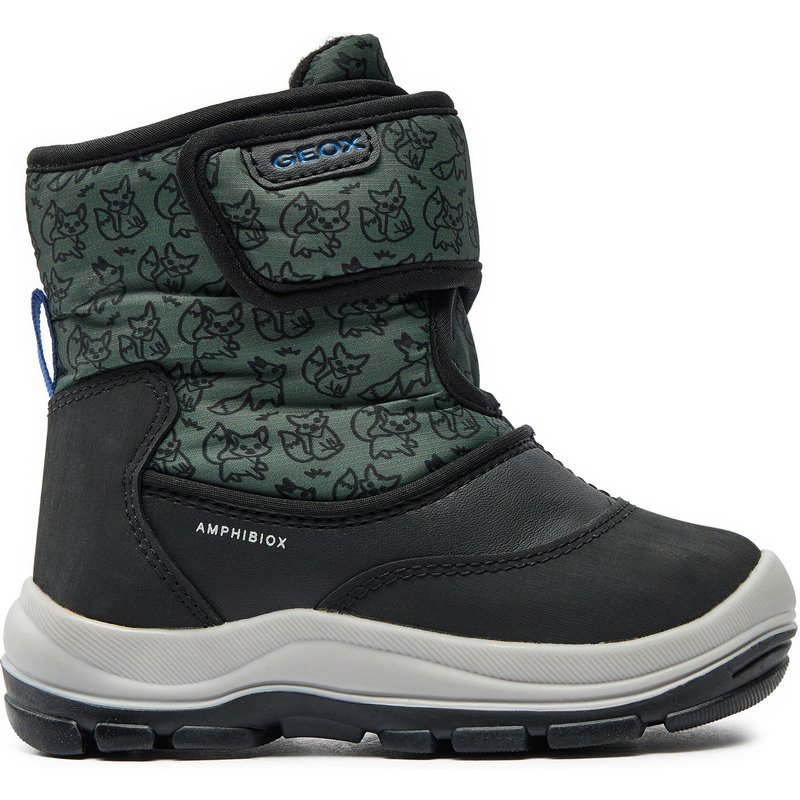 Schneeschuhe Geox B Flanfil Boy B Abx B263VE 0BCMN C9358 M Schwarz