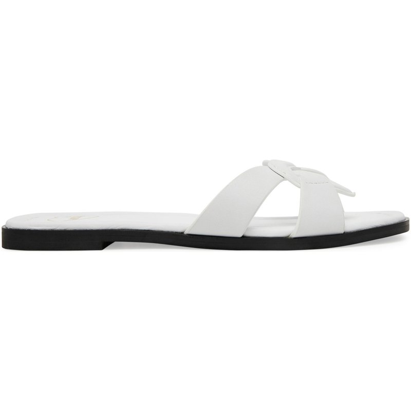 Pantoletten LOVE MOSCHINO JA28092G1MIA0100 Weiß
