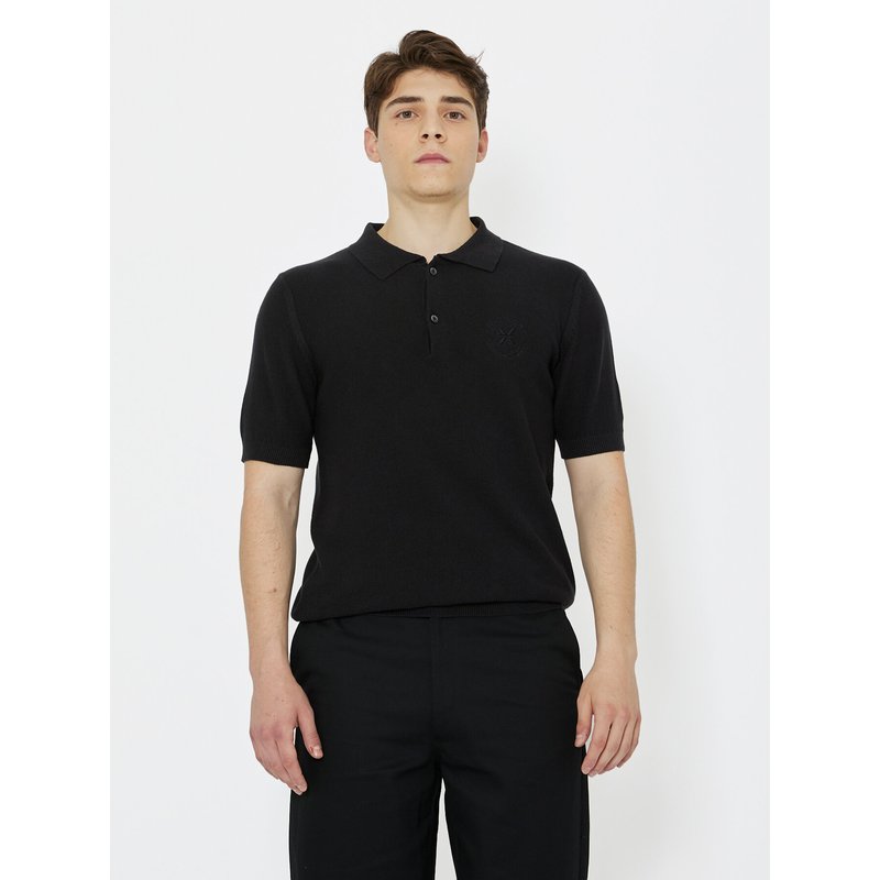 Richmond X Poloshirt Carena UMP24214PO Schwarz Regular Fit