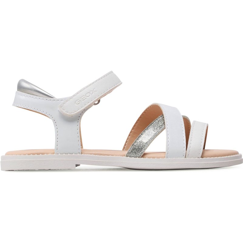 Sandalen Geox J Sandal Karly Girl J5235D00254C1000 S Weiß