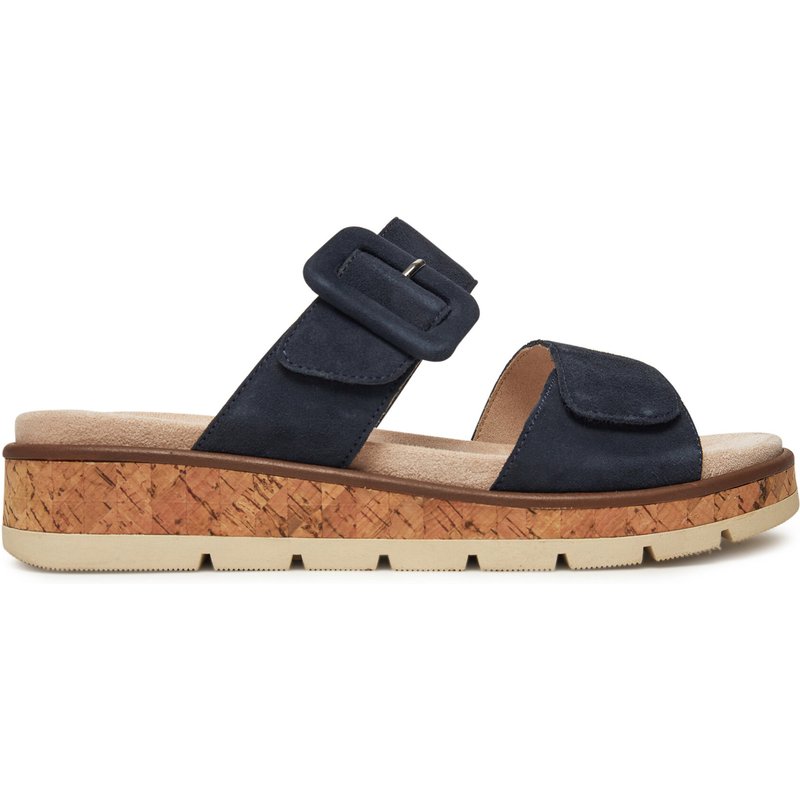Pantoletten Caprice 9-27206-44 Dunkelblau