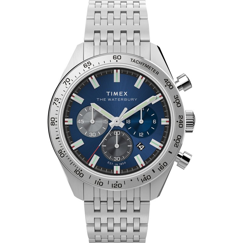 Uhr Timex Waterbury TW2Y18500 Silberfarben