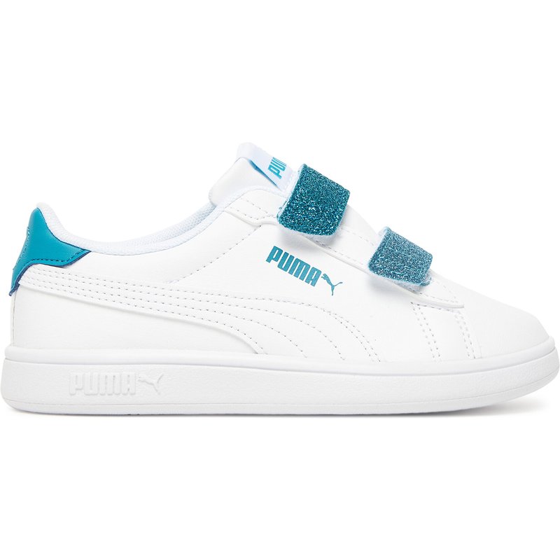 Sneakers Puma Smash 3.0 L Glitter Velcro V Ps 395609 08 Weiß