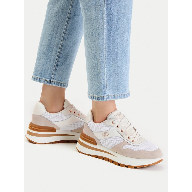 Sneakers Liu Jo Amazing 38 BA6029 PX027 Écru