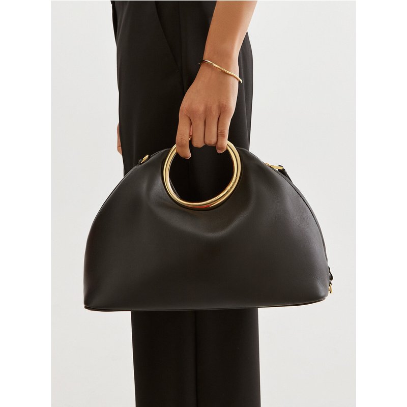 Handtasche JACQUEMUS Le Calino 241BA396-3171 Schwarz