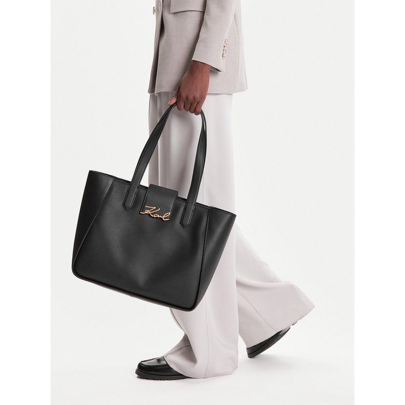 Handtasche KARL LAGERFELD A3W30133 Schwarz