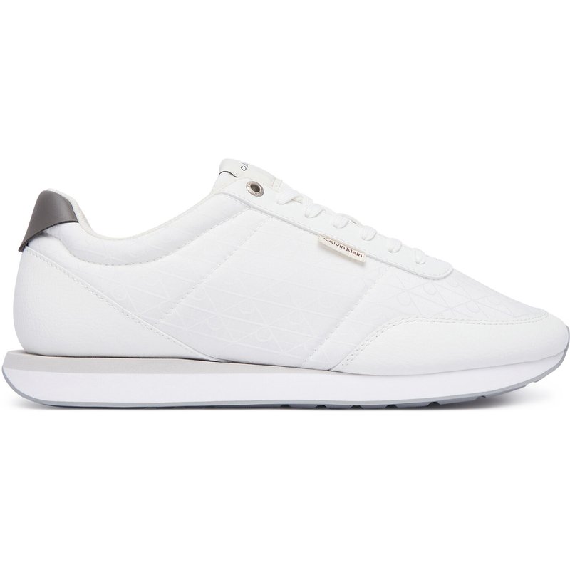 Sneakers Calvin Klein Retro Runner T Lth Aop Ny HM0HM02213 Weiß