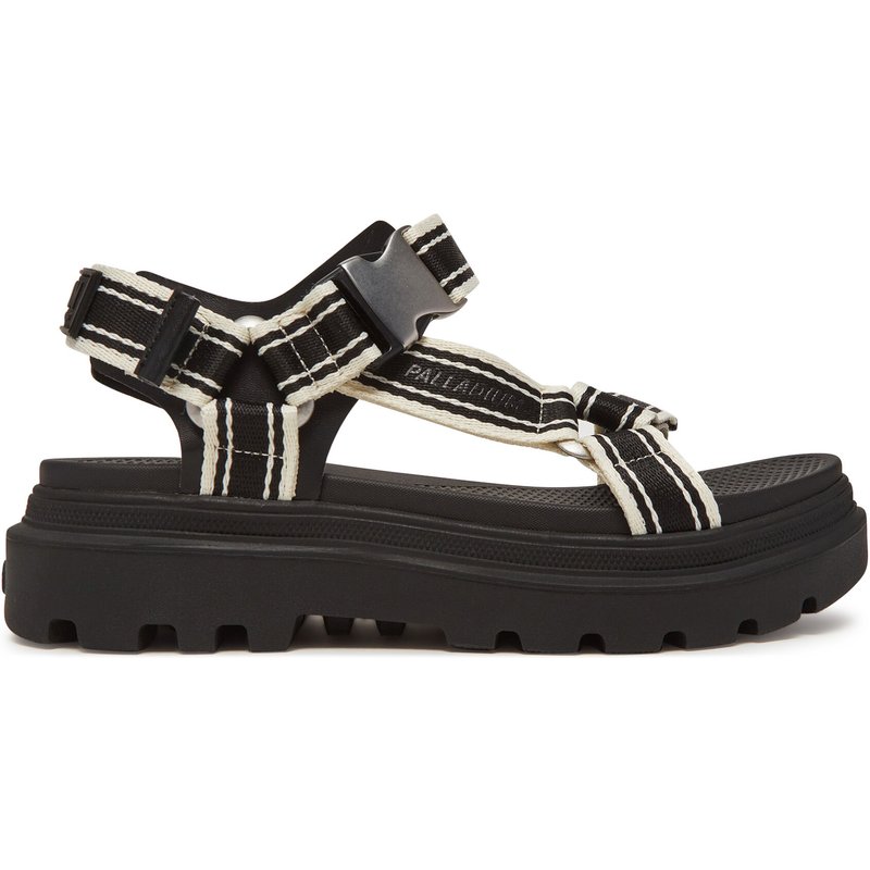 Sandalen Palladium Pallacruise Strap Mix 97465-011-M Schwarz