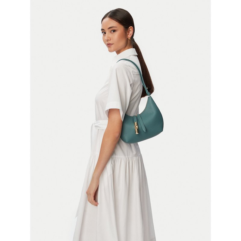 Handtasche Furla Goccia S WB01500 BX3353 CN 4899S Türkisfarben
