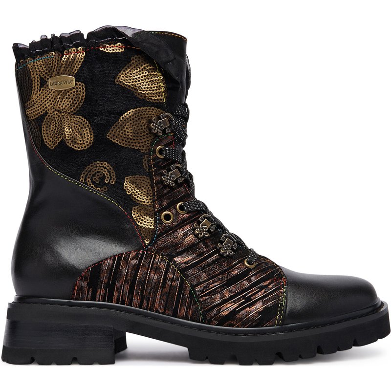 Schnürschuhe Laura Vita Kouleo 16 Schwarz