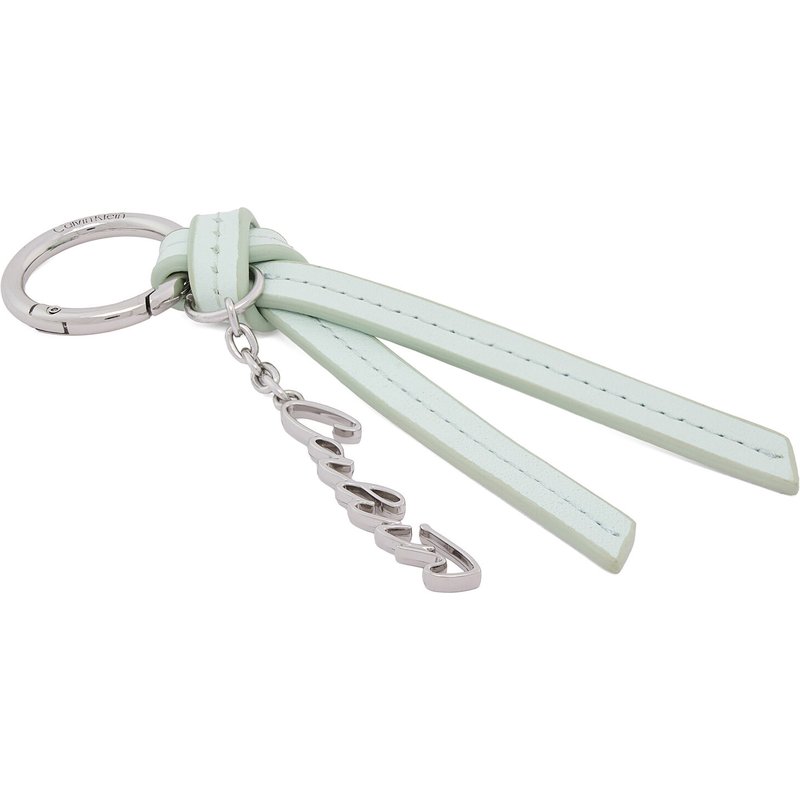 Schlüsselanhänger Calvin Klein Sm Script Lthr Tassle Bag Charm LV04F1196G Hellblau