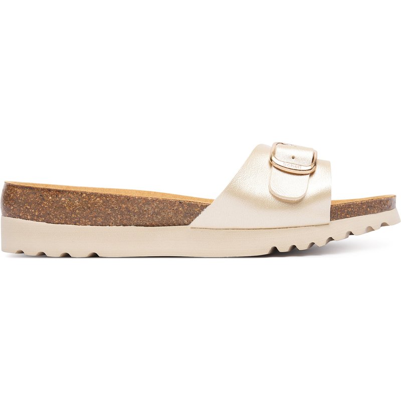 Pantoletten Scholl Ginni Med. MF32004 Goldfarben