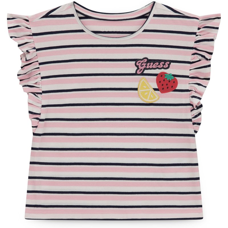 Guess T-Shirt K6GI09 K9NE4 Rosa Regular Fit