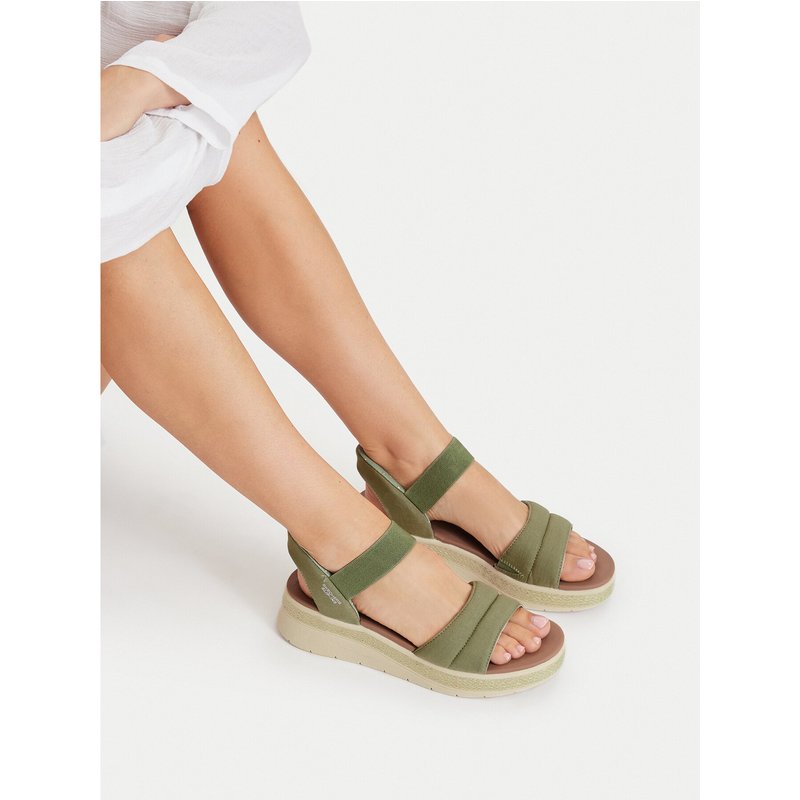 Sandalen Skechers BOBS Sun Ray 114413/OLV Grün