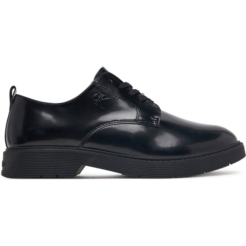 Halbschuhe Calvin Klein Low Cut Lace-Up Shoe V3X4-83494-1453 D Schwarz
