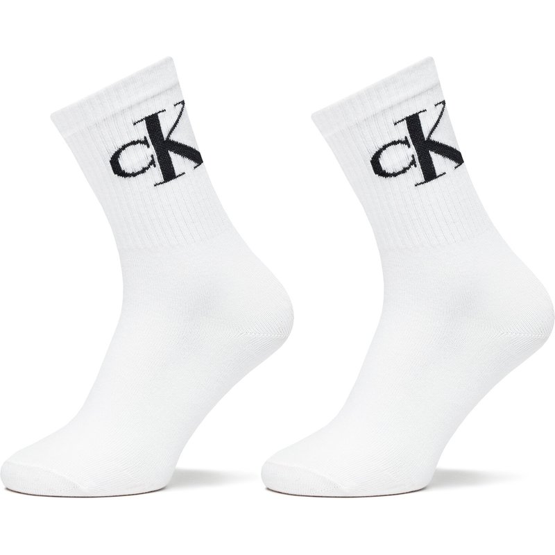Lange Socken Calvin Klein Jeans 701228811 Weiß