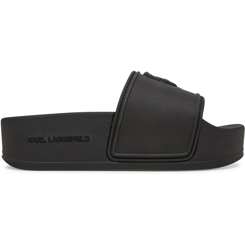 Pantoletten KARL LAGERFELD Kondo Maxi KL80819M Schwarz