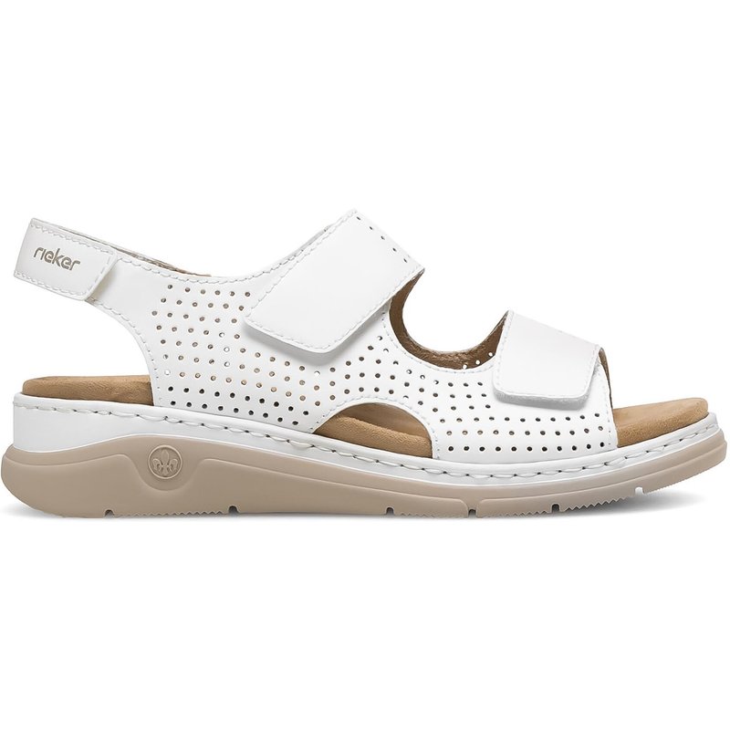 Sandalen Rieker V9260-80 Weiß