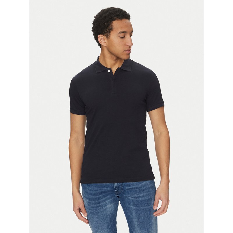 Geox Poloshirt M5510W T3236 F1624 Dunkelblau Regular Fit