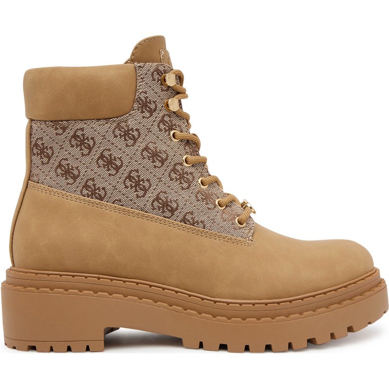 Schnürstiefeletten Guess FLTLEA FAL10 Braun