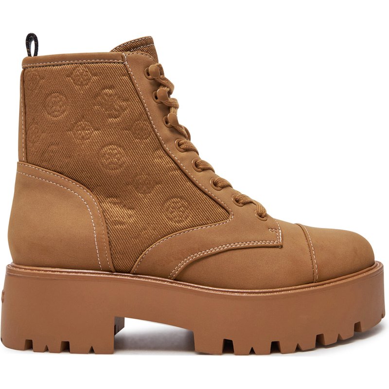 Schnürschuhe Guess Vaina FLTSLR LEM10 Braun