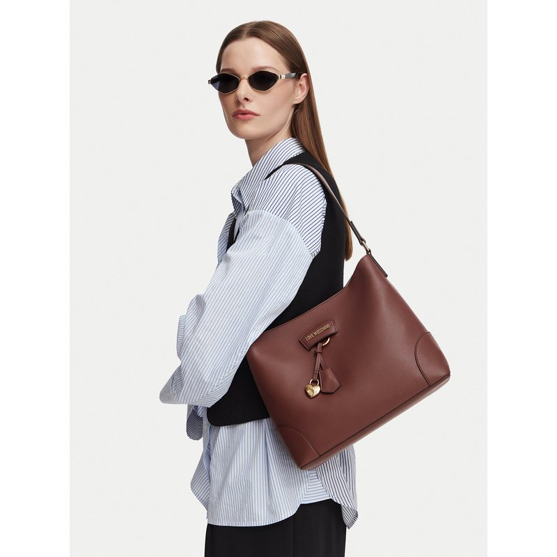 Handtasche LOVE MOSCHINO Charmy JC4155PP1PL1320A Braun