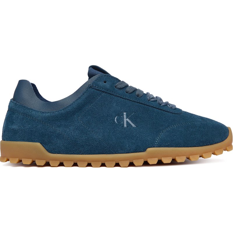 Sneakers Calvin Klein Low Profile Run Mg Sue Db Laces HW0HW03150 Dunkelblau