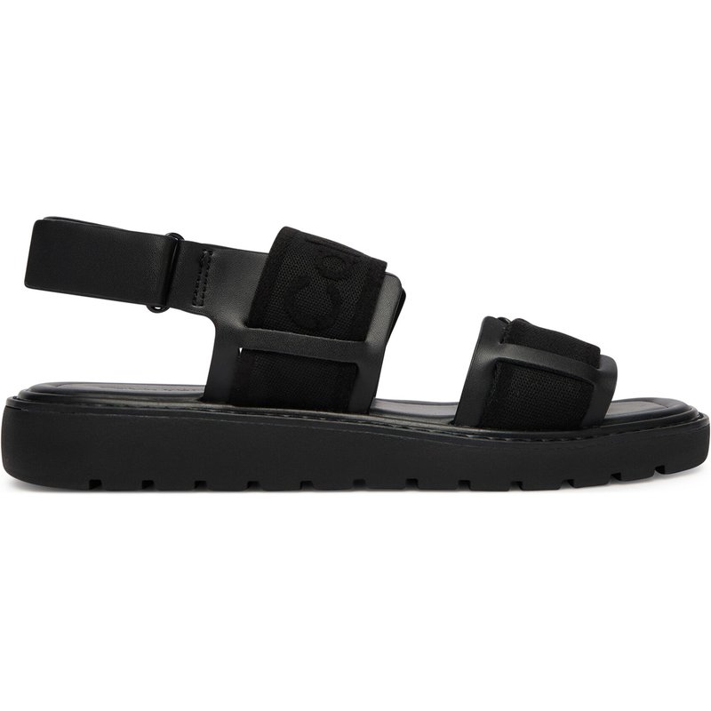 Sandalen Calvin Klein Sq Molded Sandal Webb HW0HW02872 Schwarz