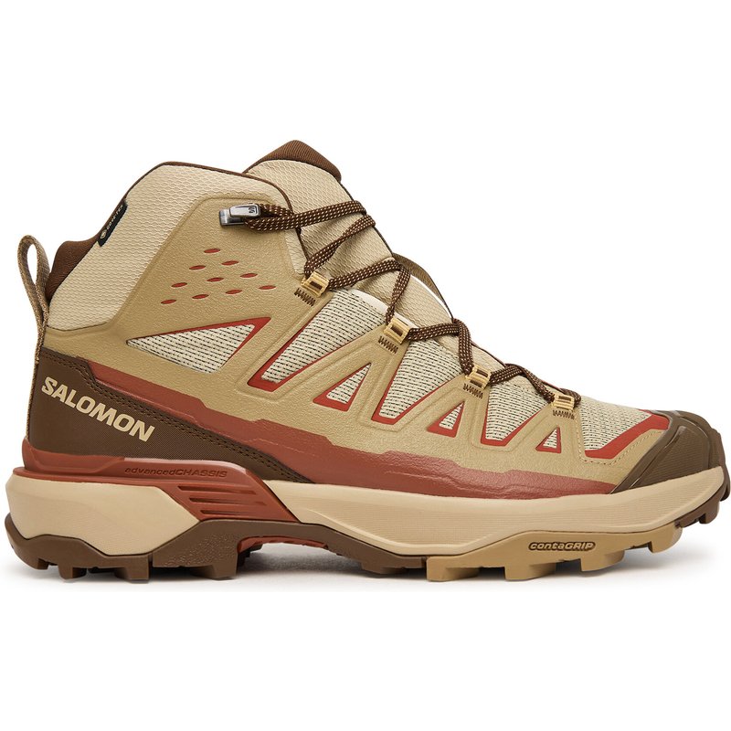 Trekkingschuhe Salomon X Ultra 360 Edge Mid Gore-Tex L45472900 Beige
