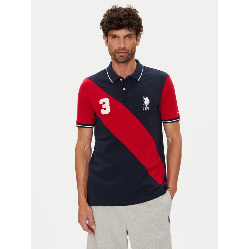 U.S. Polo Assn. Poloshirt MUP3996 Dunkelblau Regular Fit