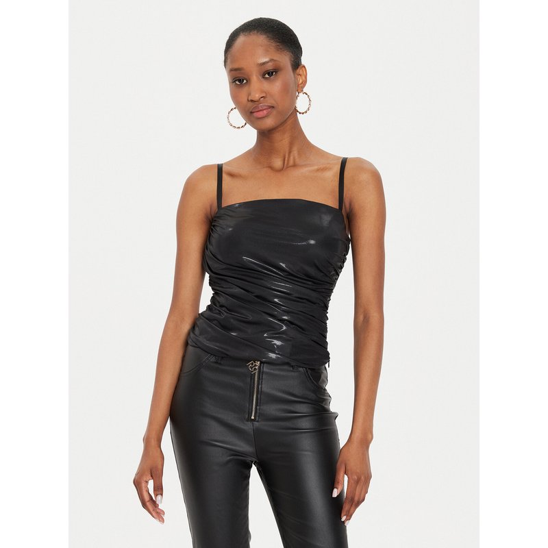 Rinascimento Top CFC0120406003 Schwarz Regular Fit