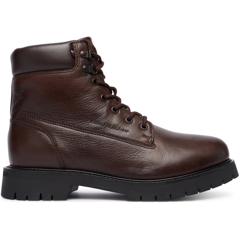 Schnürstiefeletten Tommy Hilfiger Flex Th Outdoor Rs FM0FM05600 Braun