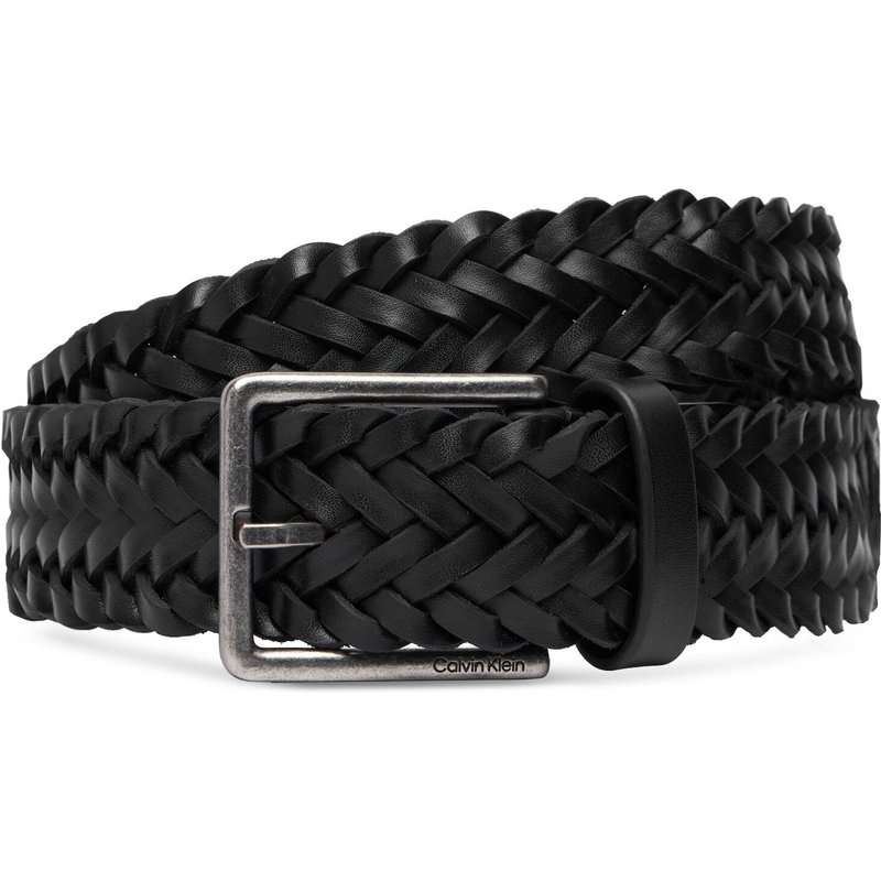 Herrengürtel Calvin Klein Warmth Buckle 35Mm LV04D7053G Schwarz