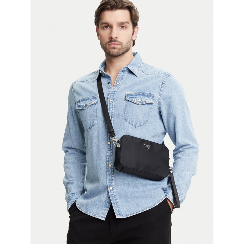 Umhängetasche Guess PMMINY P5245 Schwarz
