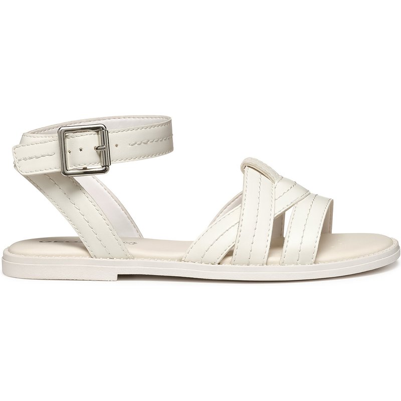 Sandalen Geox Jr Karly J5535B 000BC C1000 M Weiß