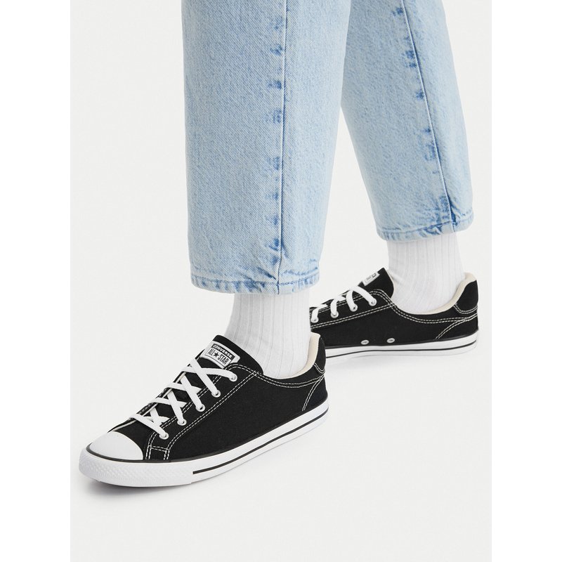 Sneakers aus Stoff Converse Chuck Taylor All Star Dainty Lucky A12950C Schwarz