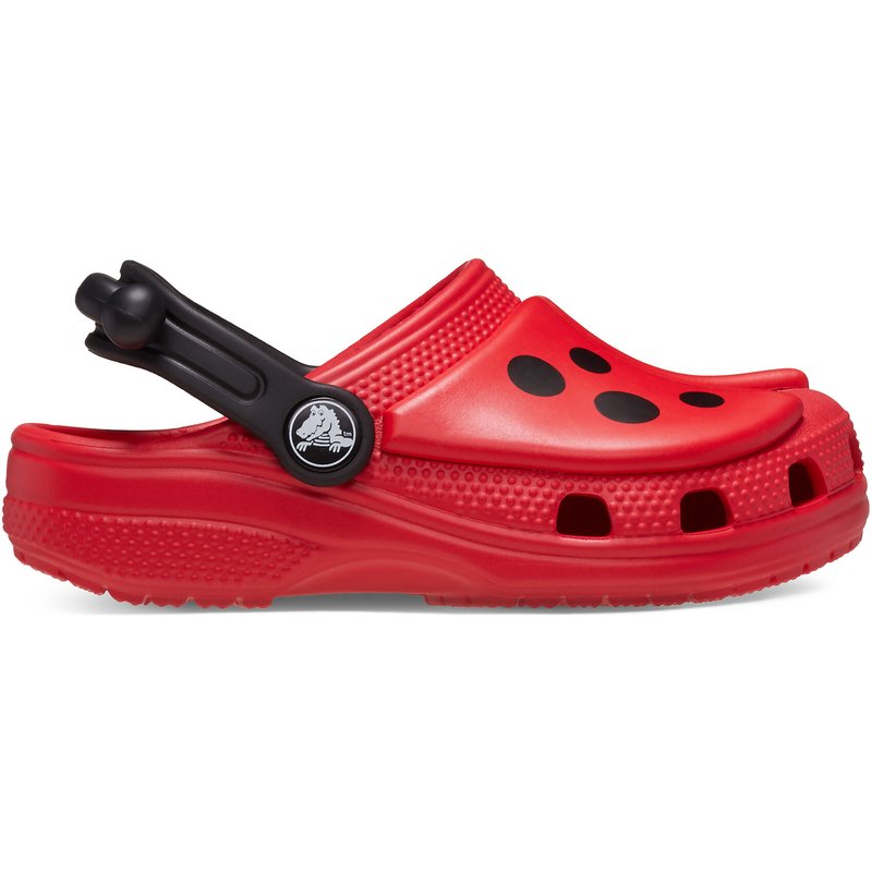 Pantoletten Crocs Classic Iam Ladybug Clog T 210016 Rot