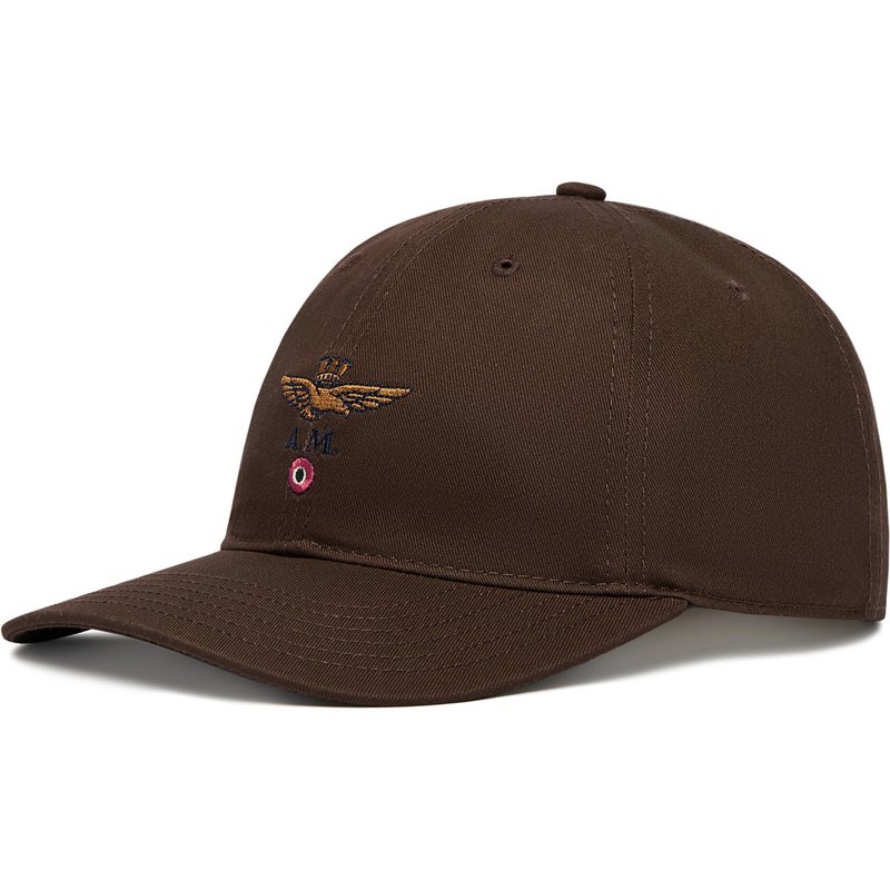 Cap Aeronautica Militare 261HA1246UCT02261 Dunkelbraun
