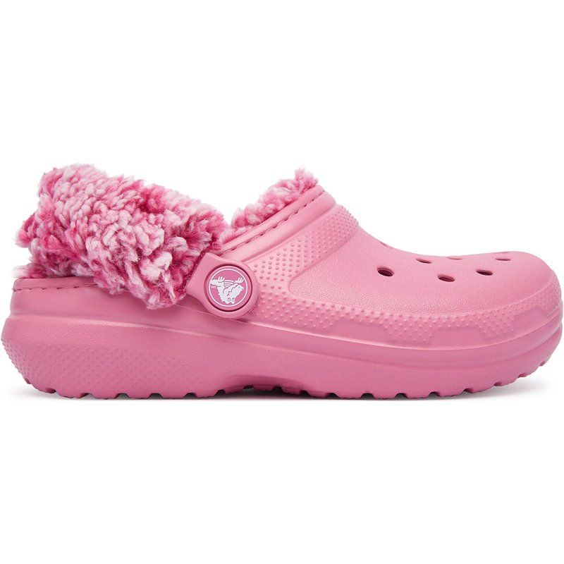 Pantoletten Crocs Classic Fleece Lined Clog K 212856 Rosa