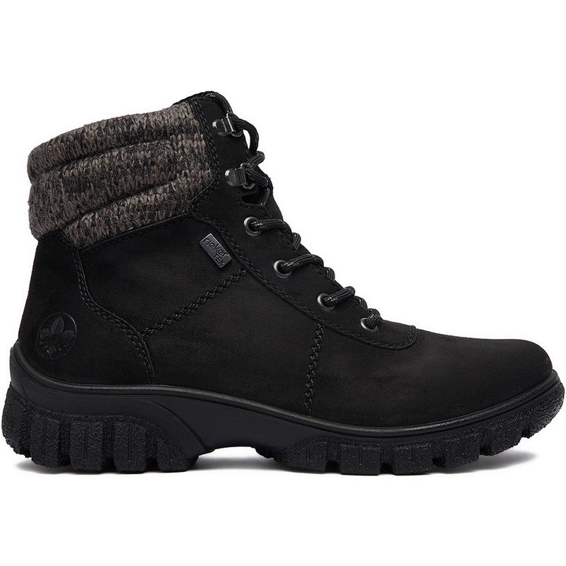 Schnürschuhe Rieker CEO-Z7220-00 Schwarz